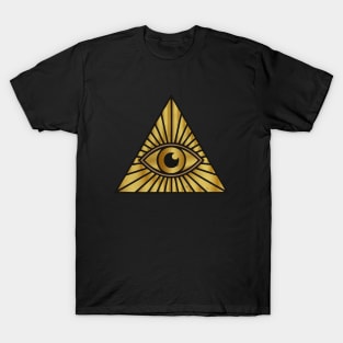 Gold Illuminati T-Shirt